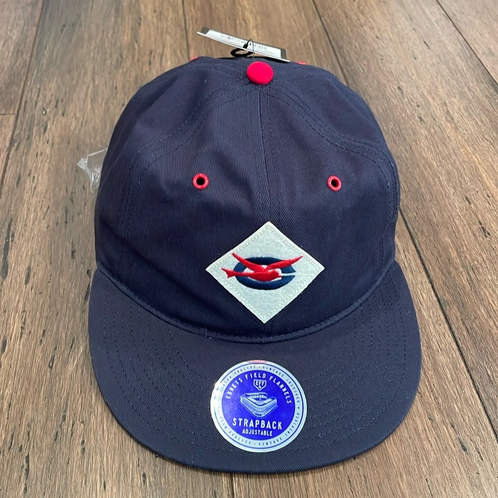 Ebbets Field Columbus Red Birds Cotton Hat